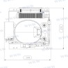 EVAPORADOR 350X250X5 EV10