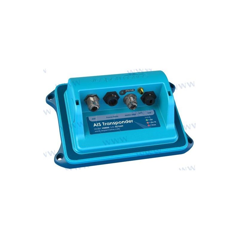 AIS CLASS B VESPERMARINE XB-8000 TRANSP VIUHOGEO VIUHO GEO 23 SN 0.9 822.0 15.0