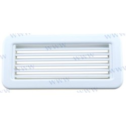 REJILLA SALIDA ABS BLANCA 10X4