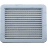 WHITE ABS AIR INTAKE GRILLE 10X8