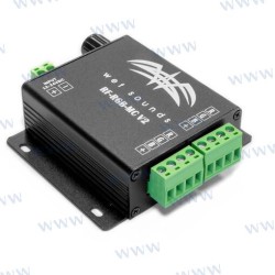 CONTROLADOR RGB CON REMOTE WETRGB-AMPLIFIER AMPLIFICADOR RGB 12V - 144W 2-53 AC 0.3 41.97 25.0